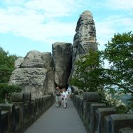 Felsentor auf der Basteibrücke