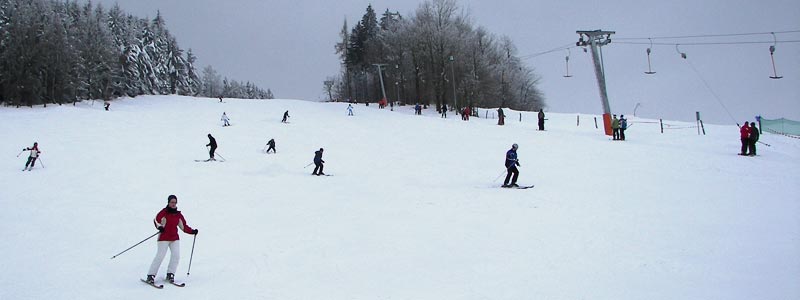 Wintersport in Rugiswalde